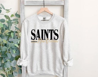 New Orleans Saints Sweatshirt - Etsy