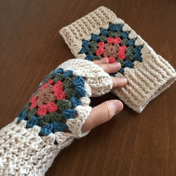 Knitted Gloves Etsy
