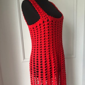 Handmade Crochet Dress, Crochet Long Dress, Handknitted Dress, Crochet Maxi Dress,  Hippie Dress, Summer Dress, Festival Dress, Cotton Dress