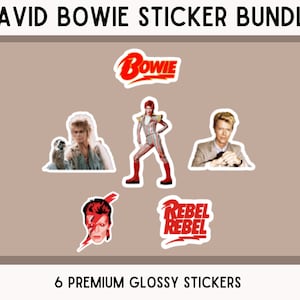 David Bowie Sticker Bundle