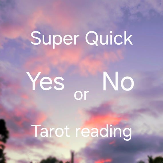 Yes or No Quick Tarot Reading