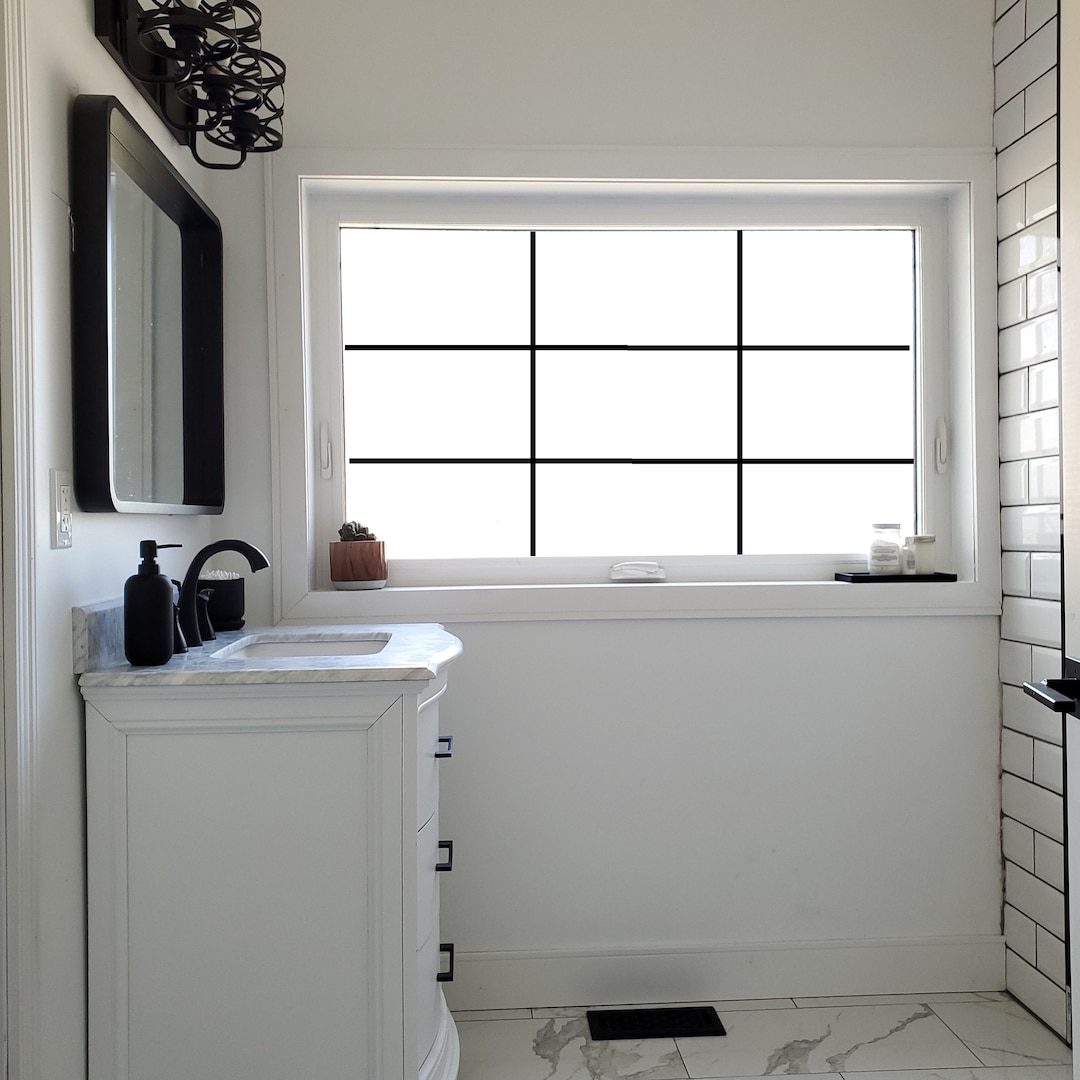 Black Window Grids aka Grilles, Mullions, Muntins Etsy