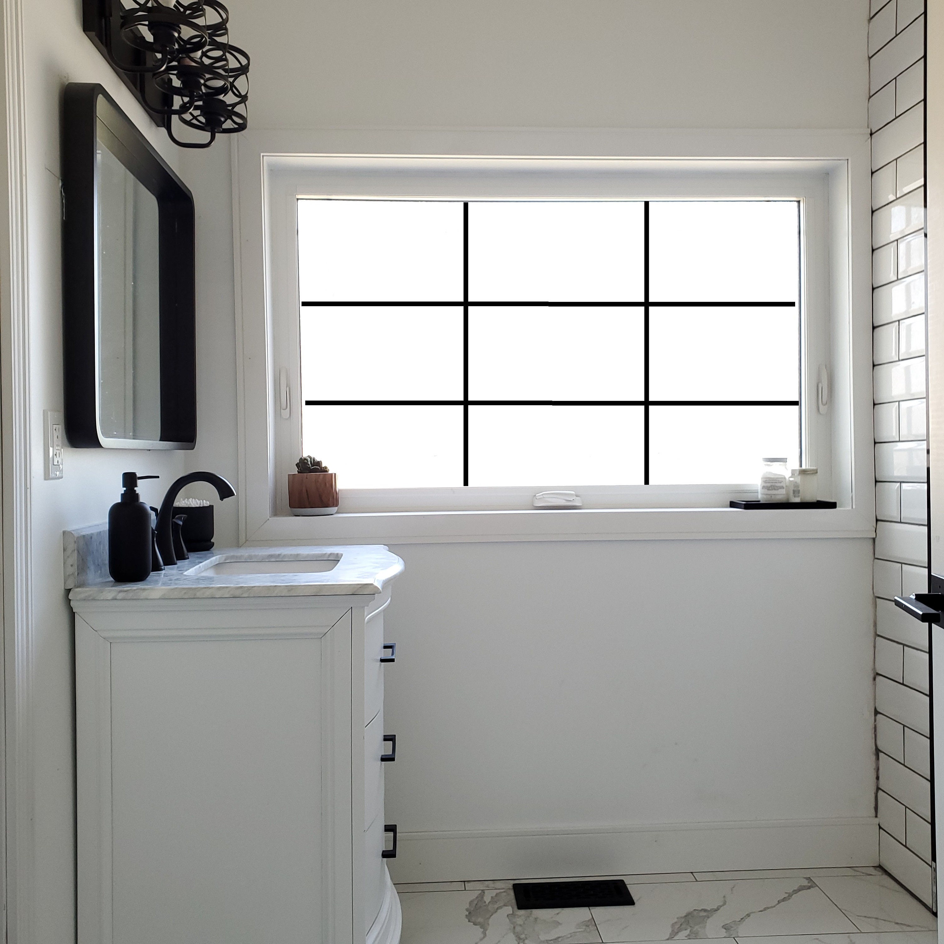 Black Window Grids aka Grilles Mullions Muntins Etsy