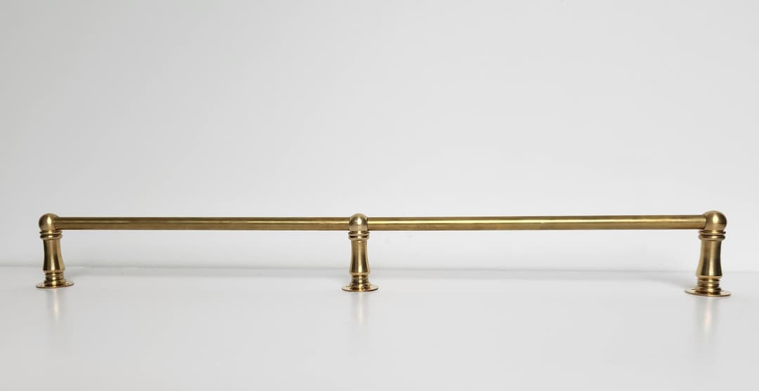 Brass Shelf Rail tipping Rail gallery Rail Expand and Read item