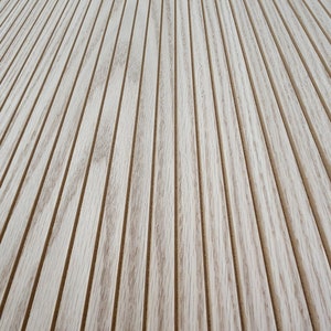 Slatted Wood Veneer Panel image 2