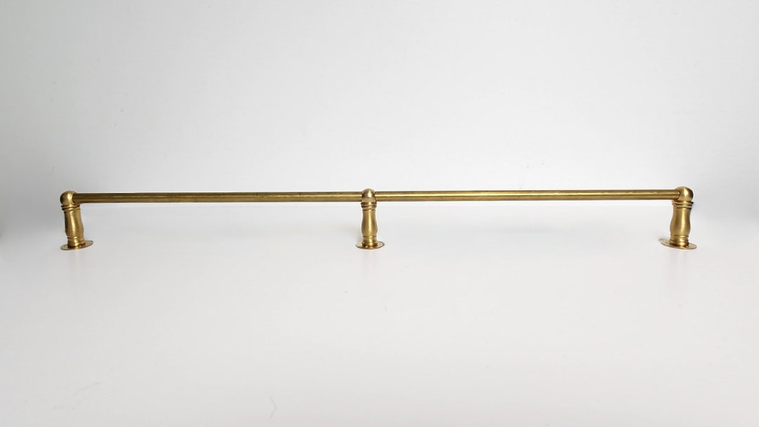 Brass Gallery Rail at Susan Rupp blog