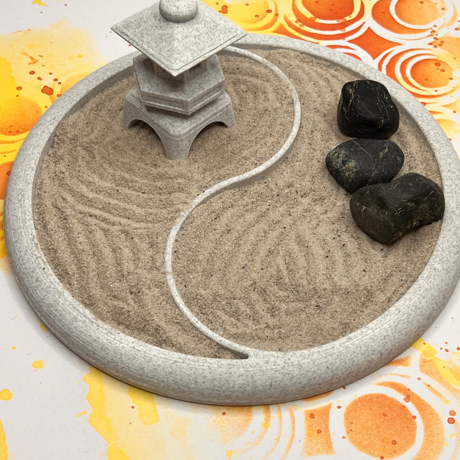 Zen Garden Kit Desk Miniature Garden Zen Sand Garden for Desk Etsy