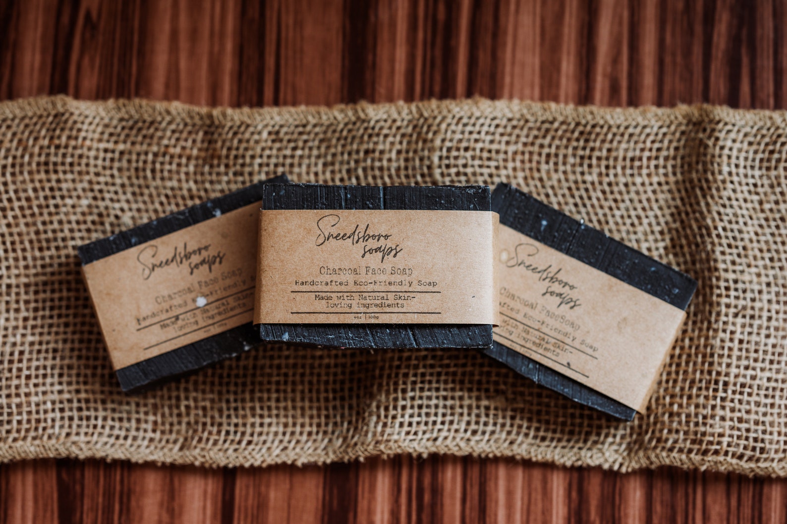 Handmade Charcoal Soap Bar Tea Tree Oil Oily Skin