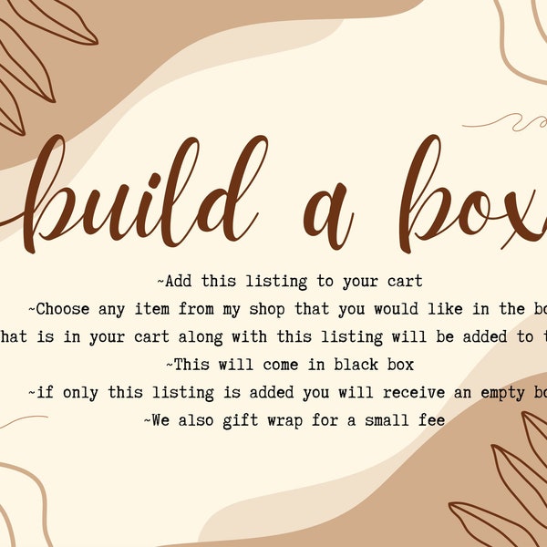Custom Gift Box - Build Your Own Box - Graduation - Gifts for Her