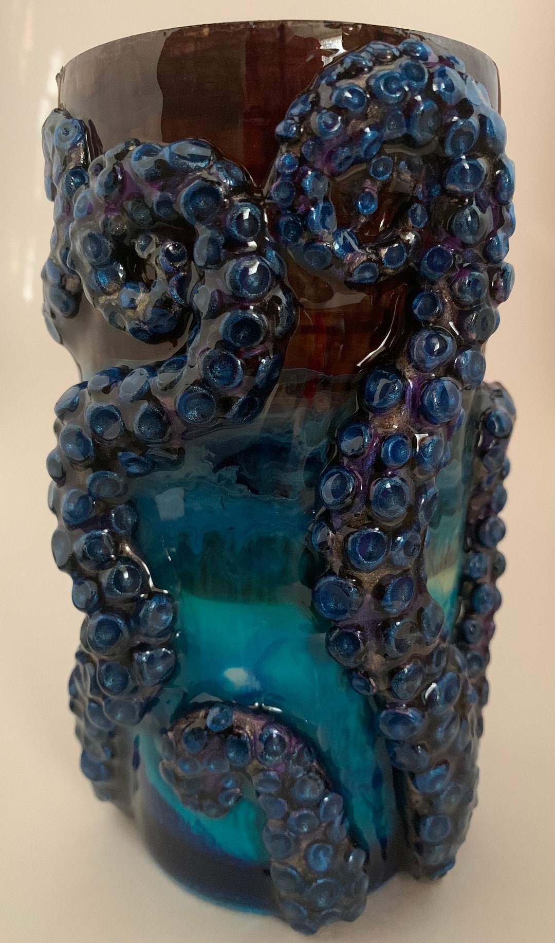 Octopus Kraken Tumbler Etsy