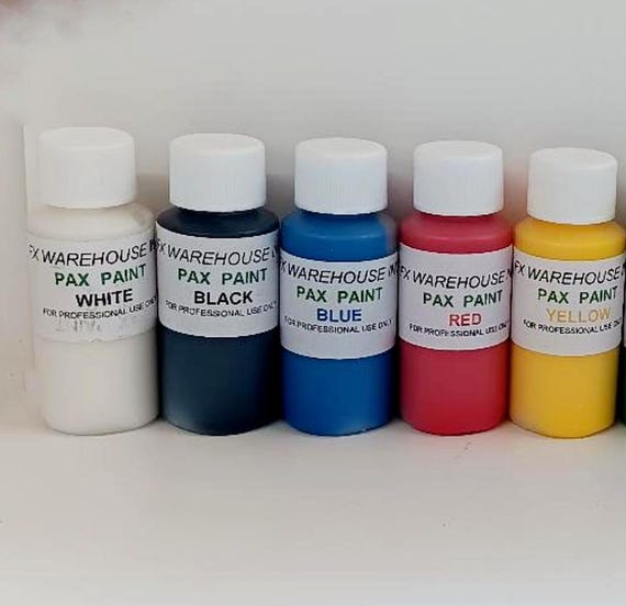 PAX Paint - Professional Adhesive Makeup for Foam Latex Prosthetics & Masks Special FX SPFX