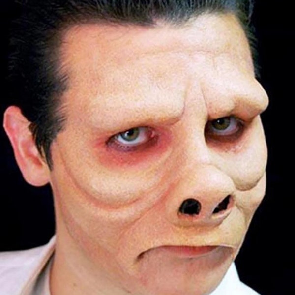 Eye of the Beholder Twilight Zone Pig Face Foam Latex Prosthetic Mask Male And Female