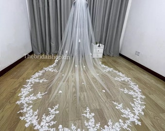 Wedding veil / luxury wedding veil / cathedral veil / bridal veil / long bridal veil / long cathedral veil / royal wedding veil