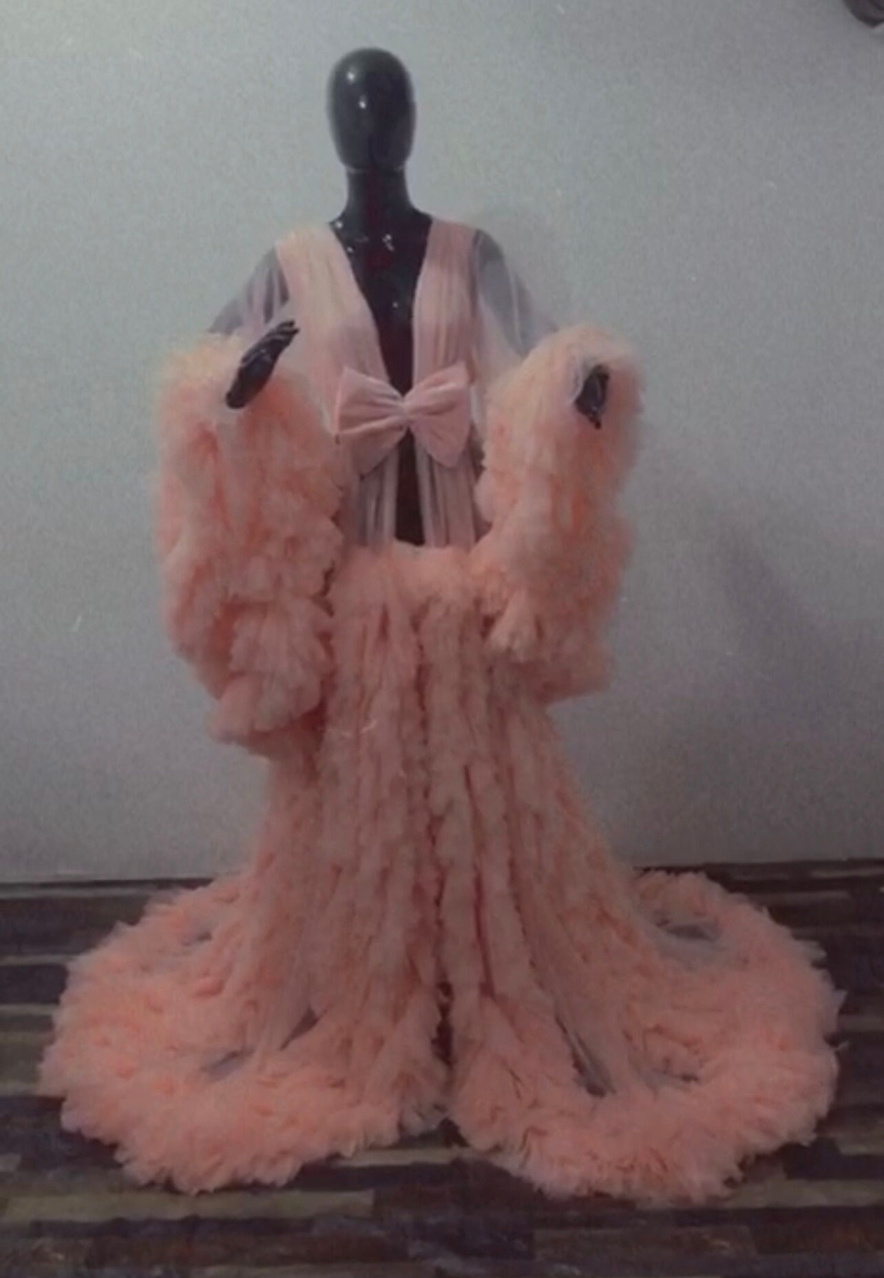 Designarche Tulle Maternity Baby Shower Robes main image 0