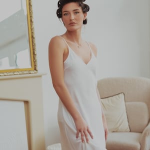 Chemise de nuit en satin de soie pyjama de mariage en soie robe slip en soie pyjama en satin pyjama pour femme pyjama de fête nuptiale
