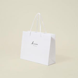 50 pcs Custom gift bags thick luxury packaging gift paper bags , custom jewelry pack personalized shopping paper bags with logo
