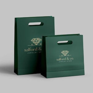 Custom gift bags thick luxury packaging gift paper bags , custom jewelry pack personalized shopping paper bags with logo