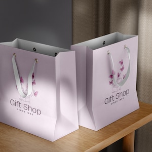 Custom gift bags thick luxury packaging gift paper bags , custom jewelry pack personalized shopping paper bags with logo