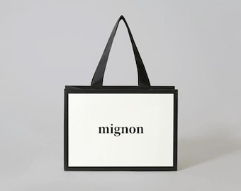 Personalised Luxury Paper Bags with Logo Customised Gift Bags High End Packaging for Events