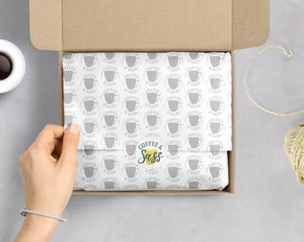 Eco-Friendly Custom Tissue Paper – Printed Logo Gift Wrapping | Sustainable Packaging Material (33.5x25cm)