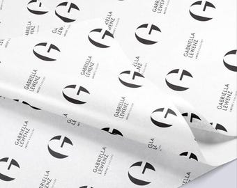 Personalized Wrapping Tissue Paper – Custom Logo Design | Elegant Gift & Product Packaging (21x14.8cm)