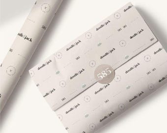 Custom Logo Tissue Paper – Branded Packaging, 50x70cm