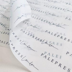 Custom Tissue Paper - One Color Customizable logo Wrapping Paper Paper for gifts 16x16 cm (6.29x6.29" inches)