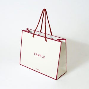 50 pcs Custom gift bags thick luxury packaging gift paper bags , custom jewelry pack personalized shopping paper bags with logo