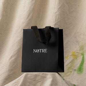 50 bolsas de papel personalizadas, estilo tote con cinta, bolsas de embalaje de joyería personalizadas con logotipo, bolsas de papel ecológicas con logotipo personalizado, bolsas de regalo personalizadas