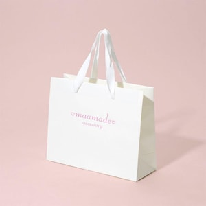 50 pcs Custom gift bags thick luxury packaging gift paper bags , custom jewelry pack personalized shopping paper bags with logo