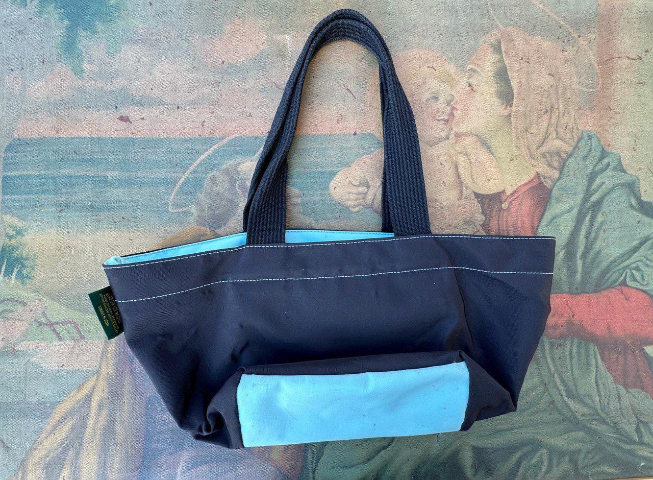 【おトク】 Chapelier Herve Vintage Canvas Bag Shopping 1990s. Bag, Tote バッグ