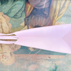 Ted Baker dusty pink tote bag.Sac Soocon shopper bag 2000s ITALIAN VINTAGE. image 7