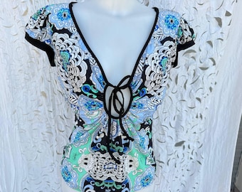 Baby Phat top  Y2K vintage 2000s Bohemian top size XL