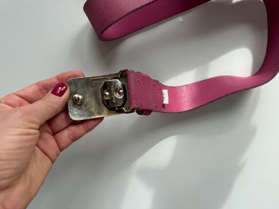 Diesel belt logo pink vintage y2k 00’s Diesel belt logo pink vintage y2k 00's｜Yahoo!フリマ（旧