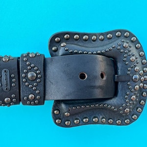 Studded Diesel Belt - Etsy