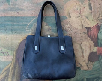 Marco Buggiani Italia Leather Crossbody Shoulder Top Handle Bag Made in Italy Italian Designer Leather Bag Marco Buggiani Italia Bag Etsy