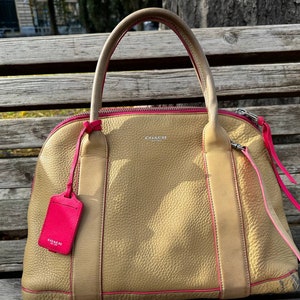 Сoach Tasche COACH Bleecker Preston Handtasche. Schwarze, weiche Leder Beuteltasche. Nummer 30165.