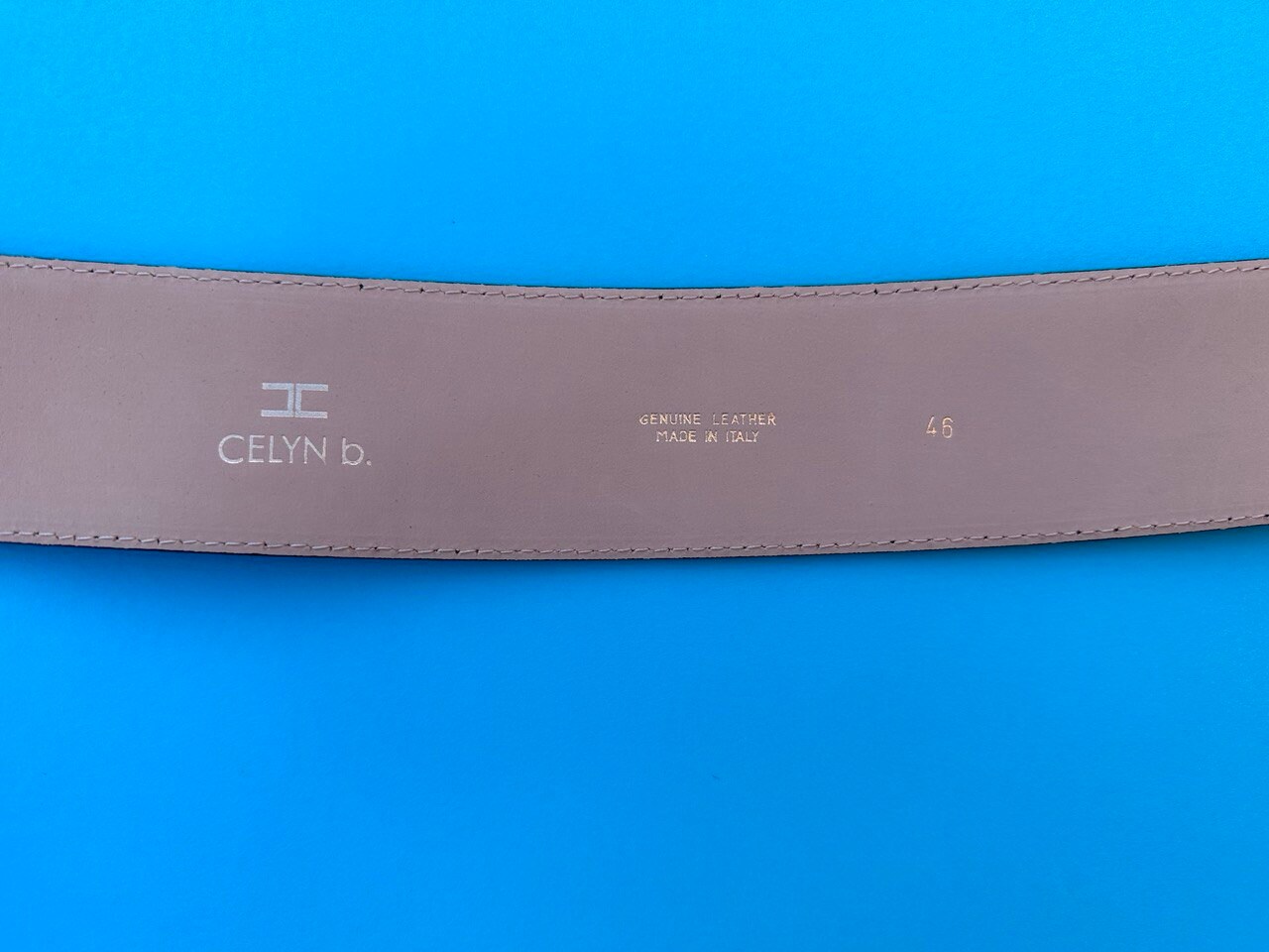 Vintage CELYN B Black Leather Belt 2000s. - Etsy