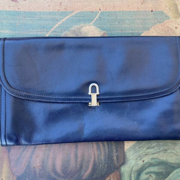 ENVELOPE CLUTCH BLACK main image 1
