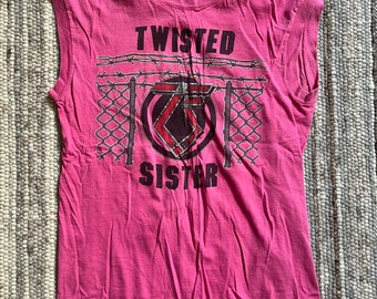 Vintage Twisted Sister 1893 R Rated Tour shirt M.