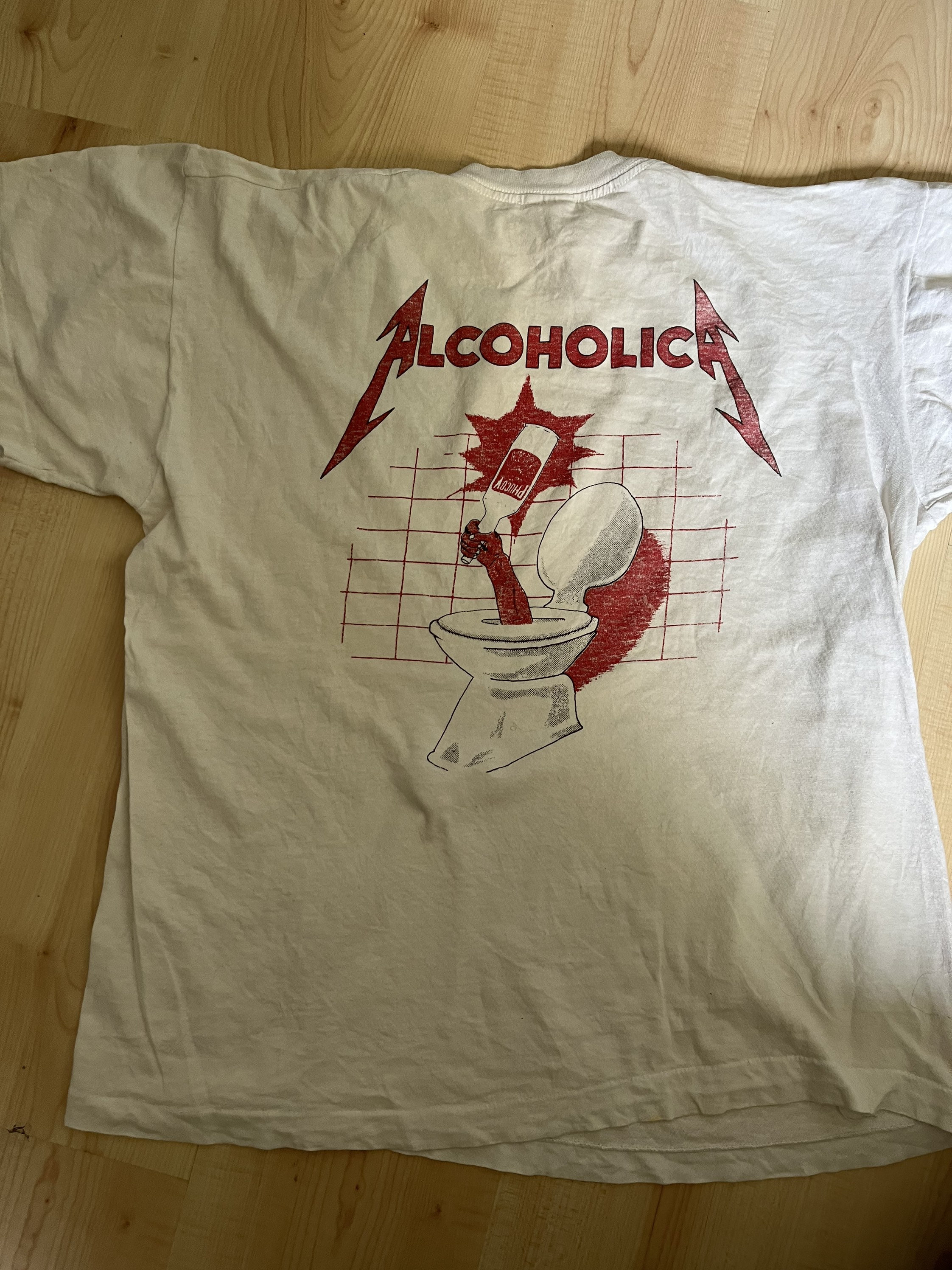 Alcoholica t shirt hotsell