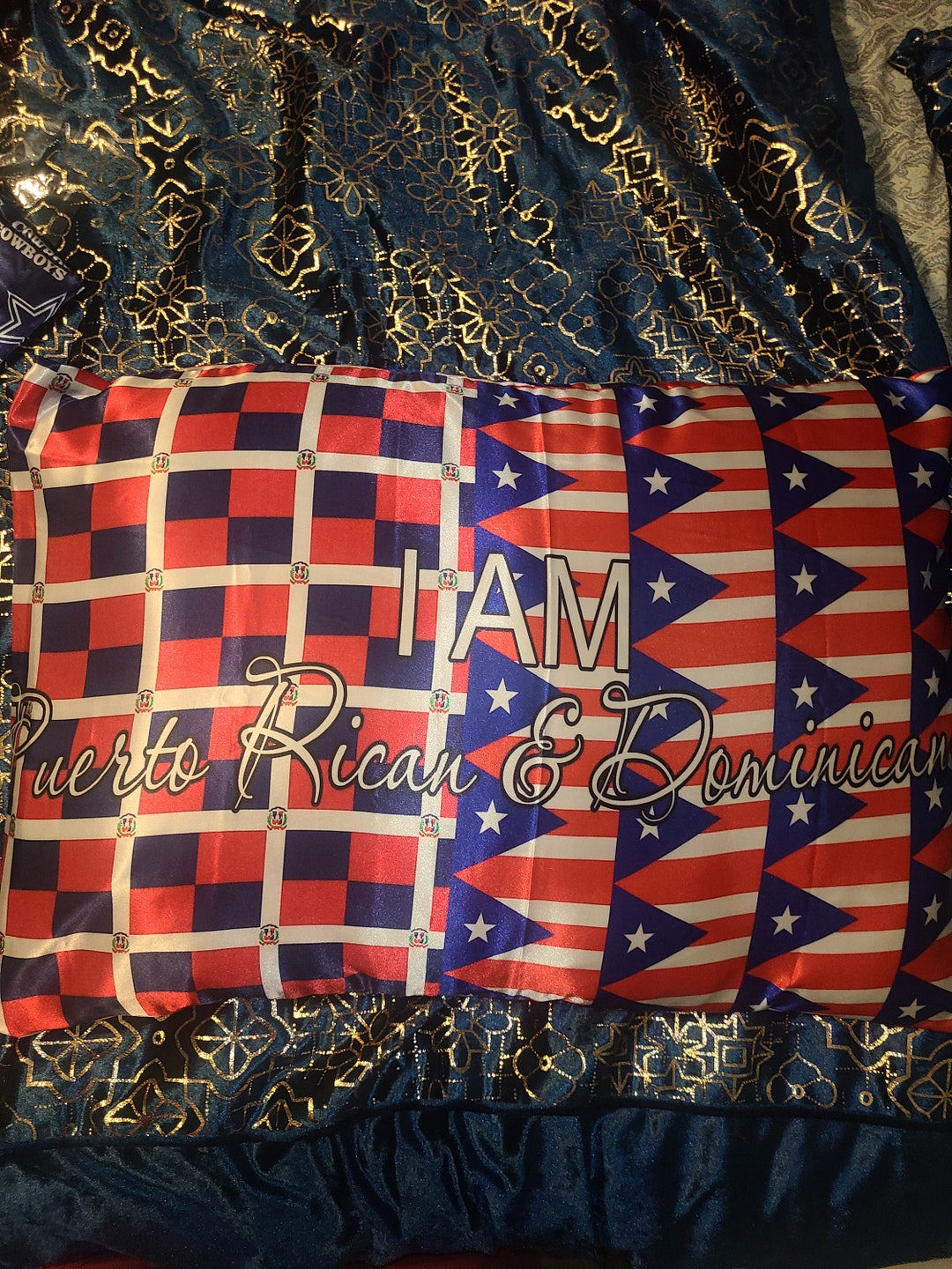 I Am Dominican & Puerto Rican Pillowcase Etsy