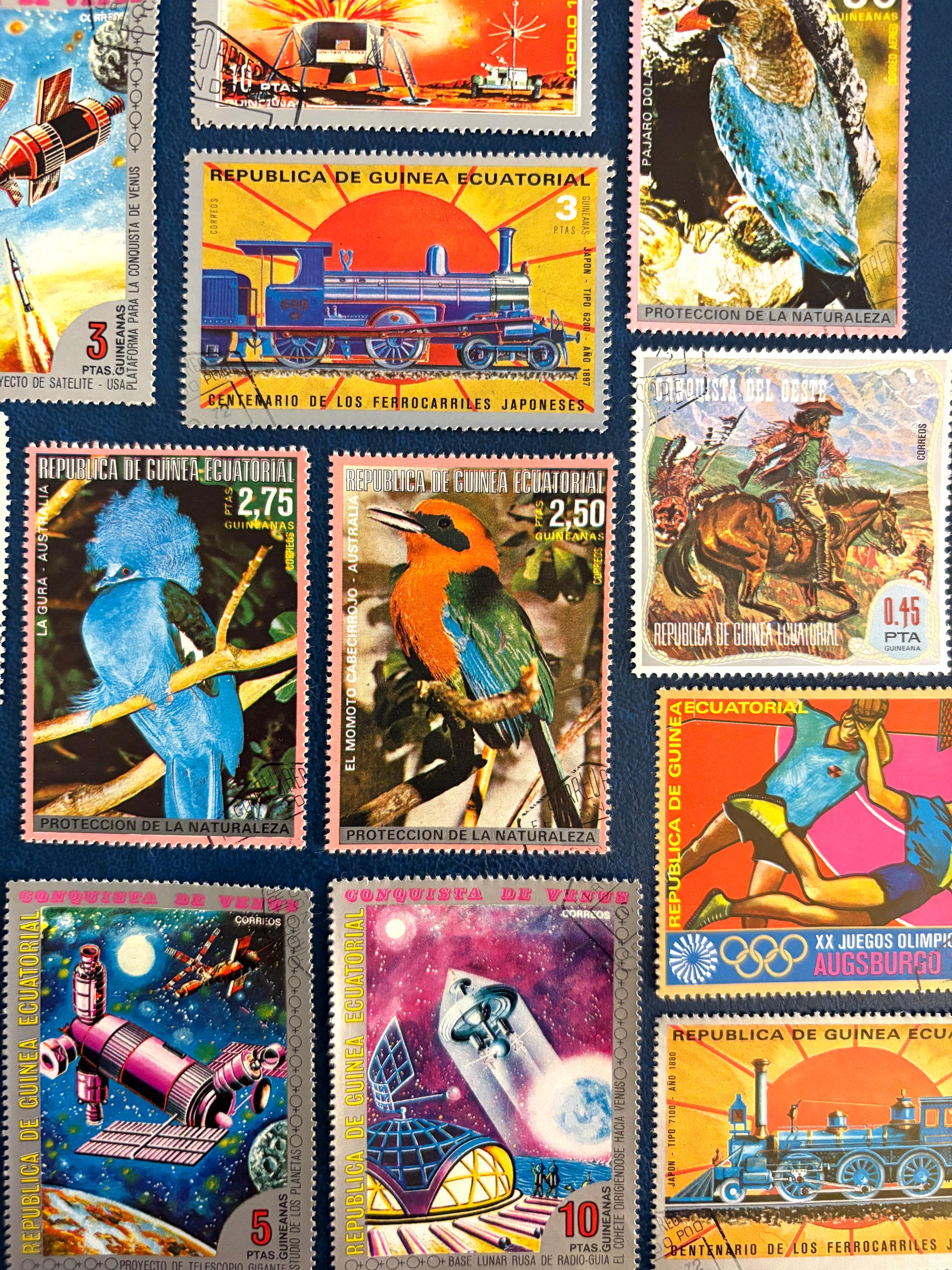 20 Stamp EQUATORIAL GUINEA Fun Pack / Lot of 20 Different Random Used ...