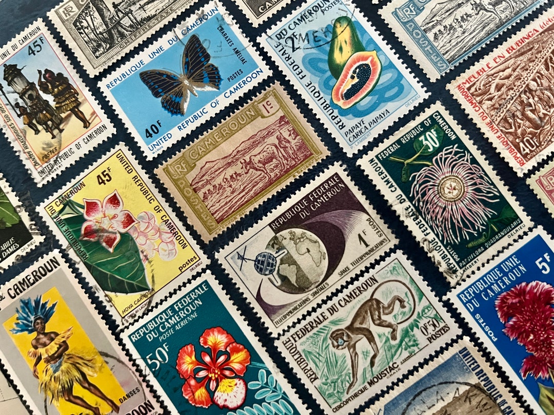 Cameroon Stamp Collection - 50 Different Stamps For Collectors (PROPHILA) - View #6