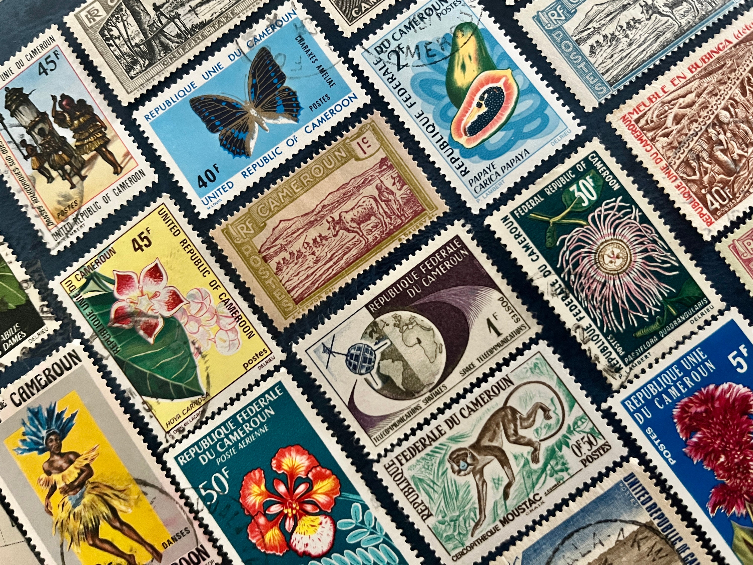 Cameroon Stamp Collection - 50 Different Stamps For Collectors (PROPHILA) - View #11