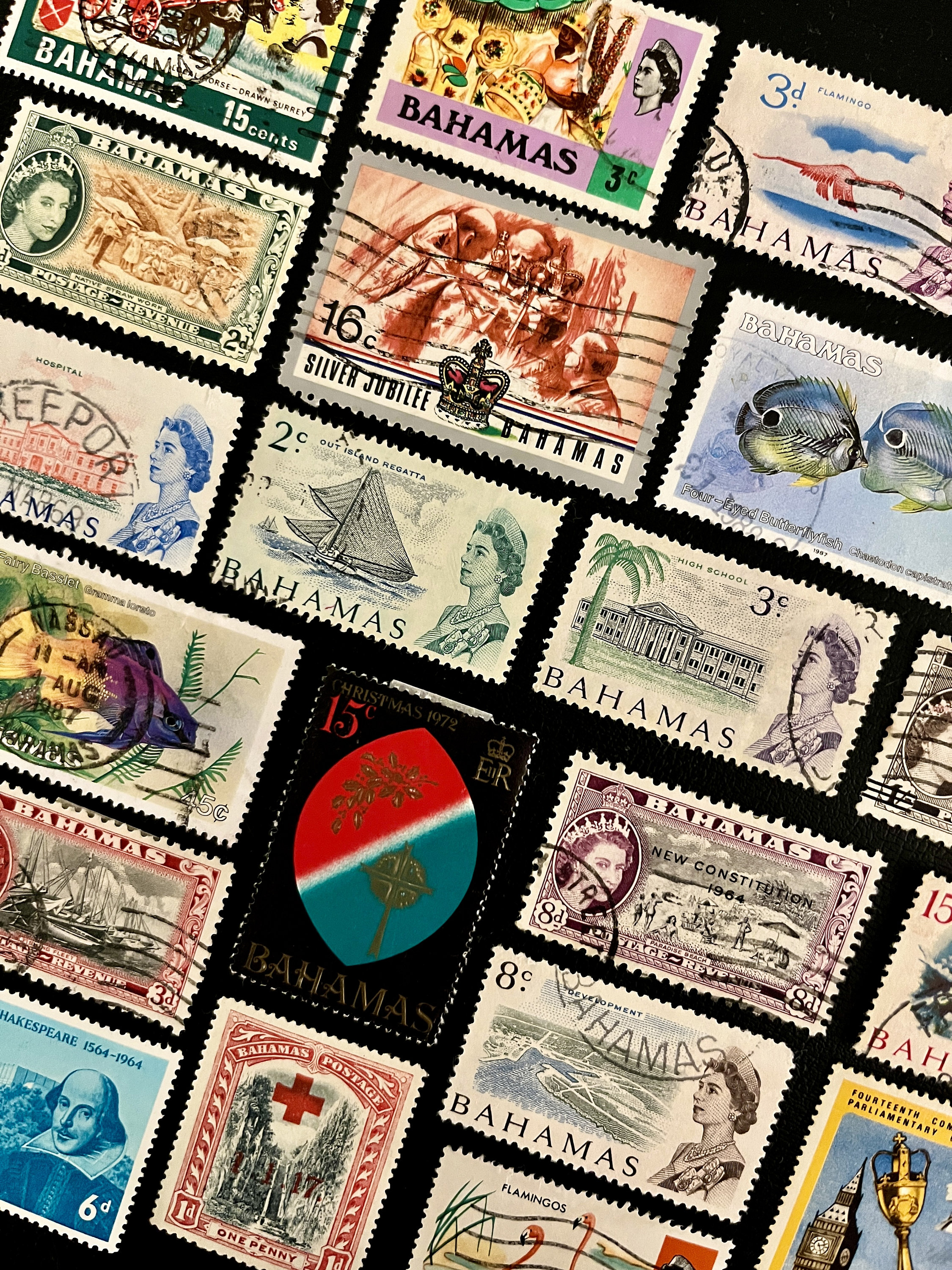 BAHAMAS Fun Pack: 20 Different Random Used Bahamians Stamps - Etsy