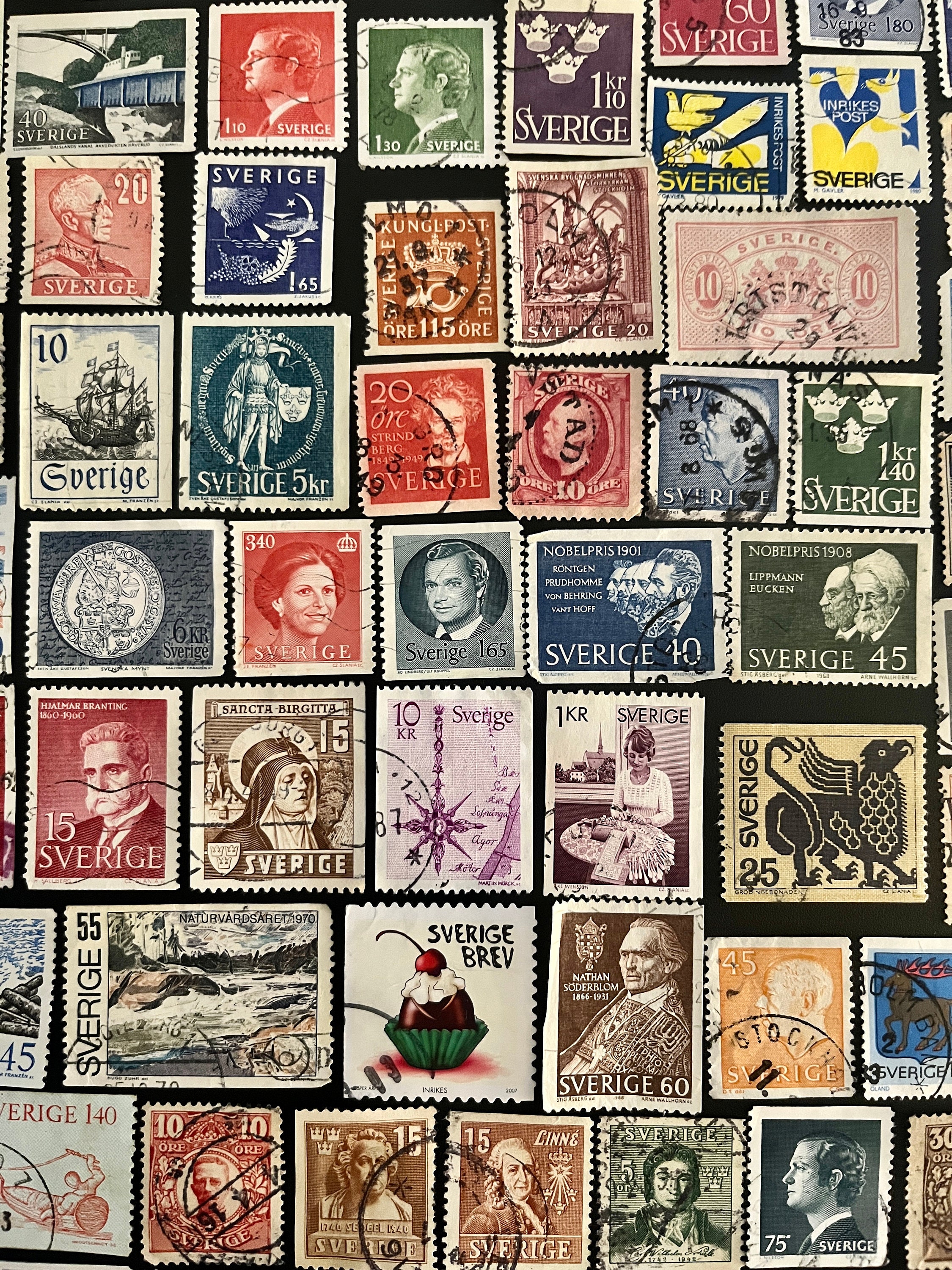 (おまとめ済み)外国使用済み切手　スウェーデン　食べ物・スイーツ（a) 15枚 おまとめ済み)外国使用済み切手 スウェーデン 食べ物・スイーツ（a) 15