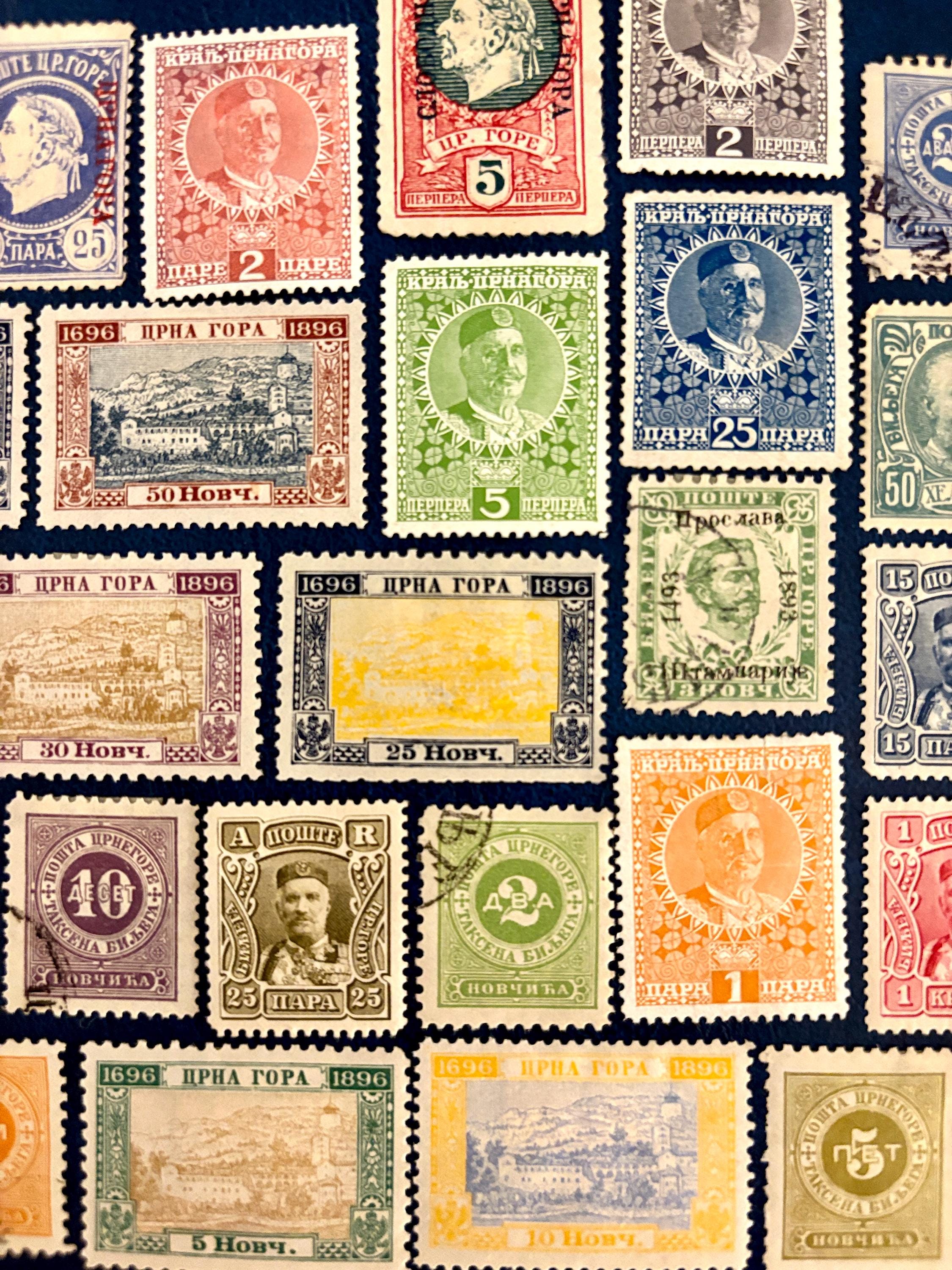 MONTENEGRO Fun Pack: 20 Different Used Random Montenegrin Stamps - Etsy