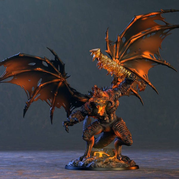 Diorama del Dragon Balrog