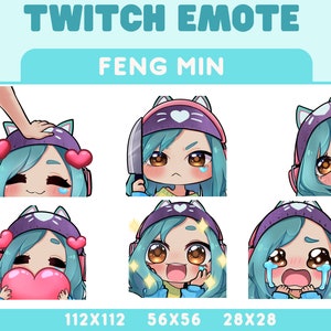 Kawaii Anime DeadByDaylight FengMin Süßes Videospiel - Discord, Twitch